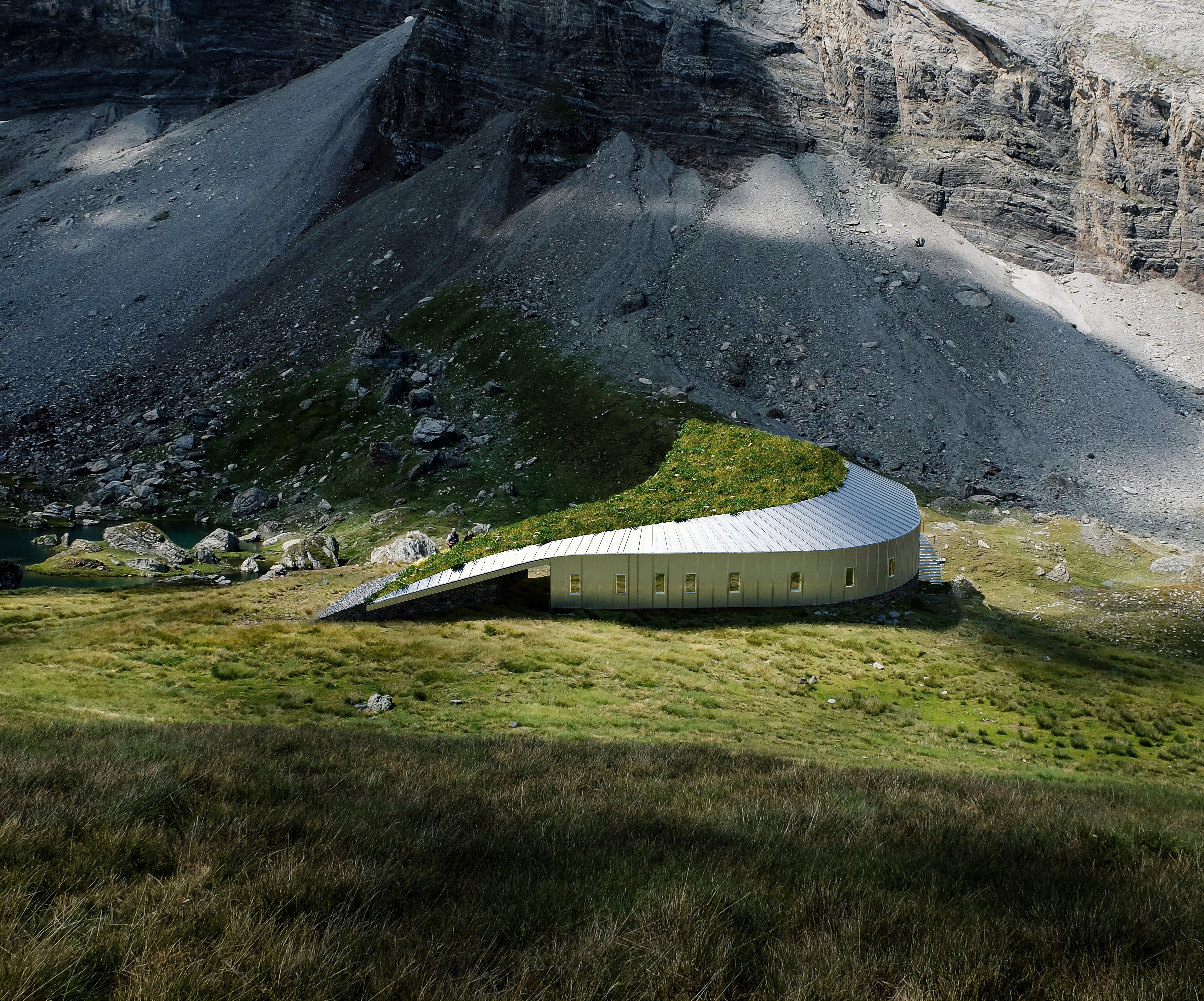 SNOHETTA CREATE SAFE HAVEN FOR HIKERS IN THE PYRENEES