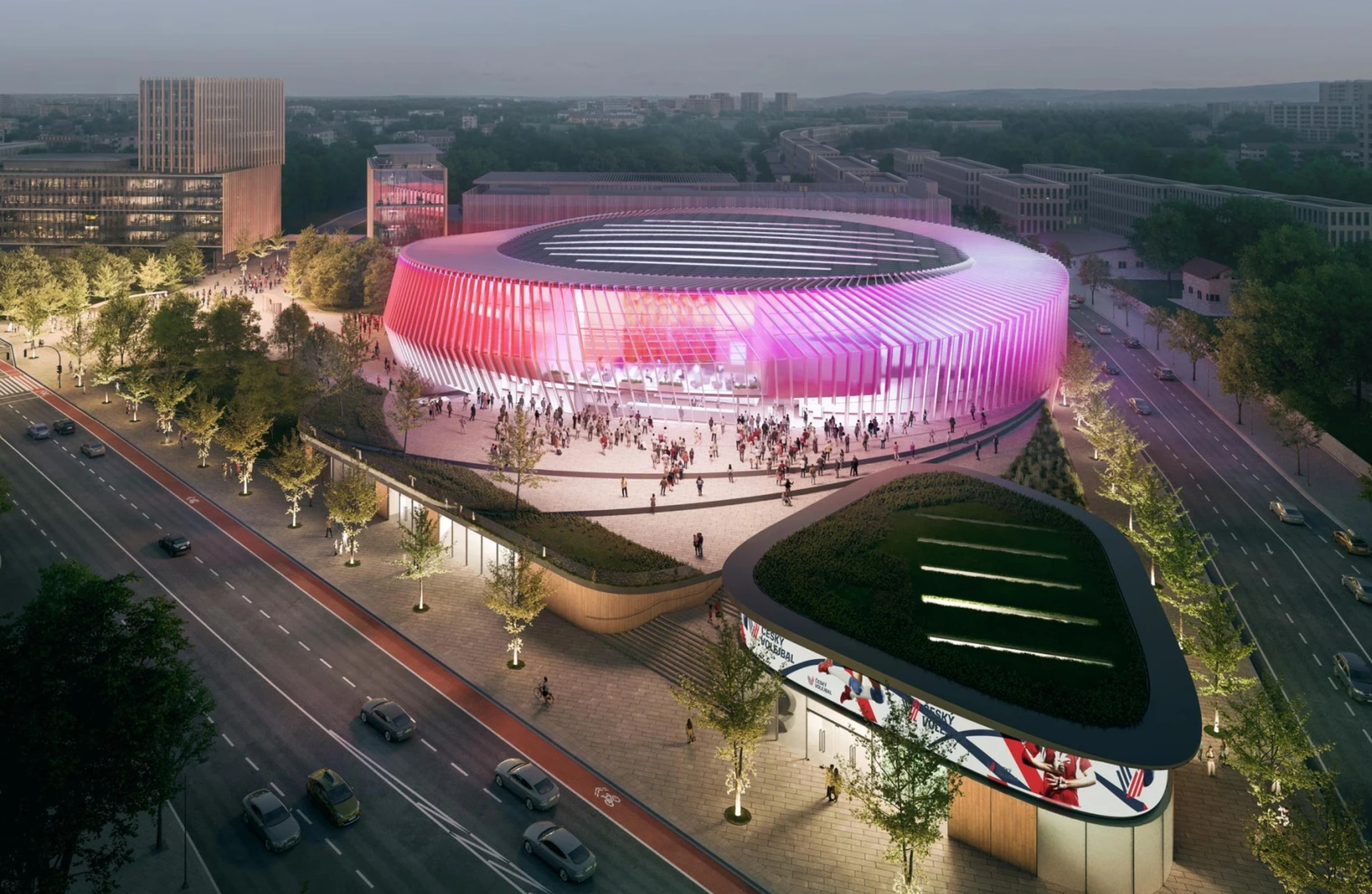 WINNING DESIGN SELECTED FOR SPORTS STADIUM IN CZECHIA