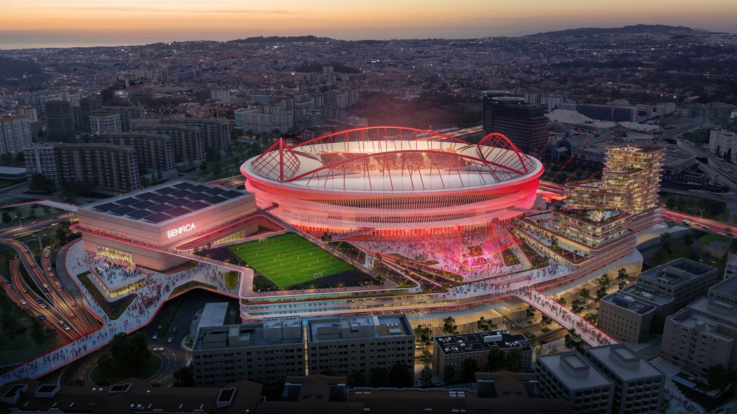 PORTUGAL'S TOP FOOTBALL CLUB UNVEILS VISION FOR STADIUM DEVELOPMENT