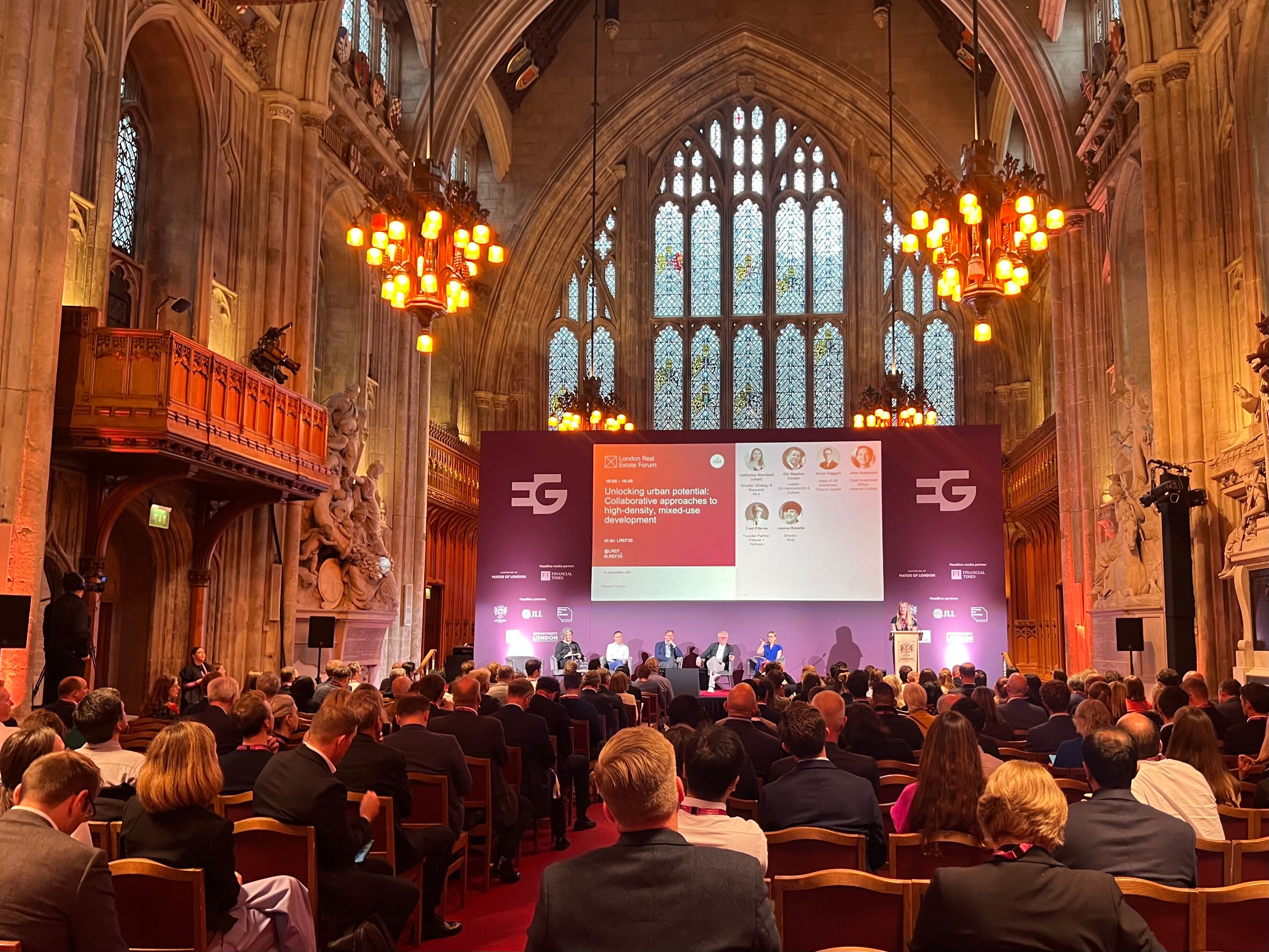LONDON REAL ESTATE FORUM PUTS FOCUS ON PARTNERSHIP TO ADDRESS URBAN CHALLENGES