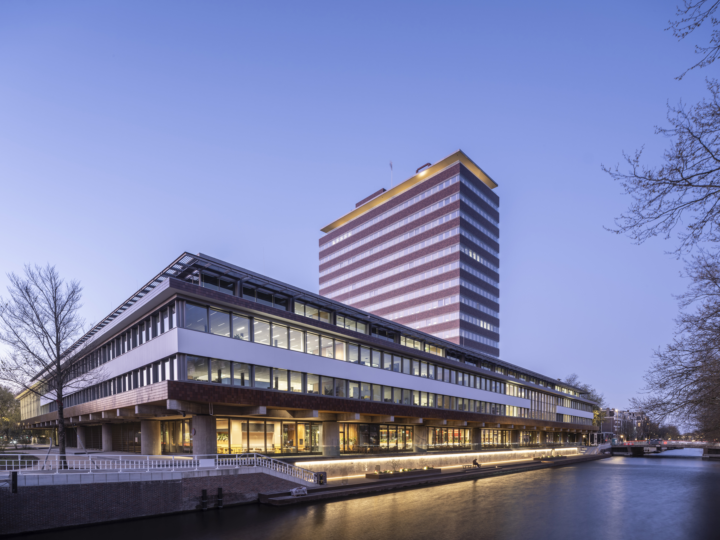 NETHERLANDS CENTRAL BANK HQ REOPENS IN AMSTERDAM