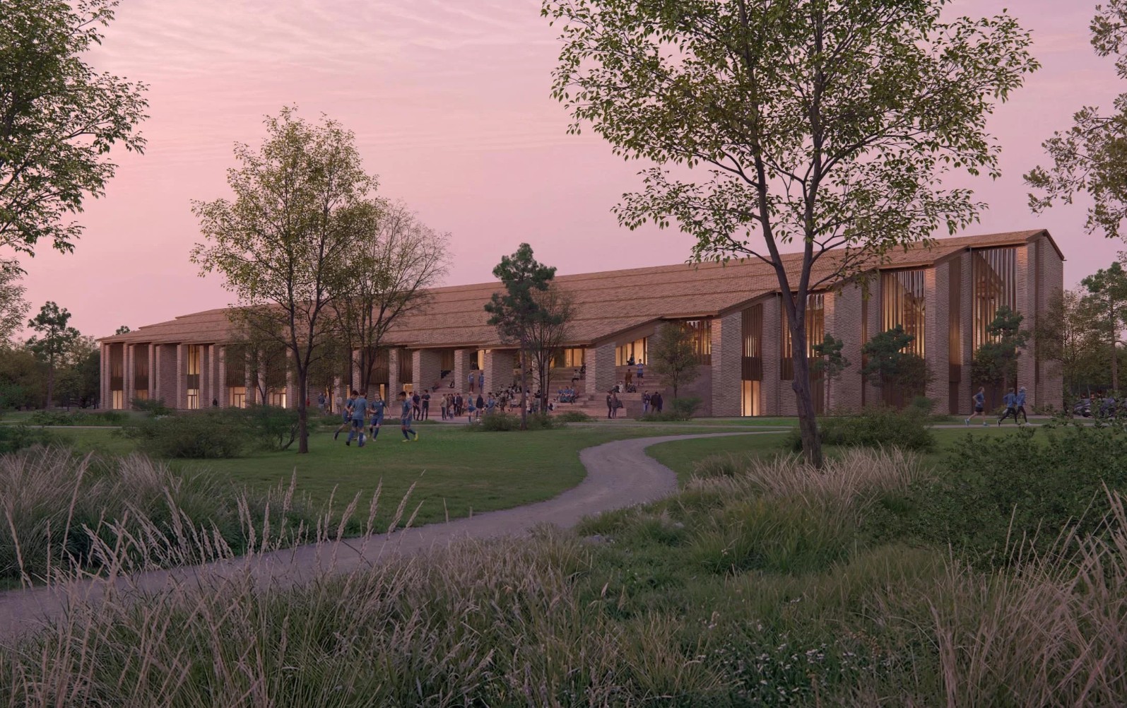 LUNDGAARD & TRANBERG WIN DESIGN CONTEST FOR TINGBJERG ARENA