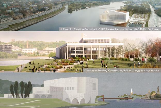 Finalists revealed in Kaunas concert centre competition