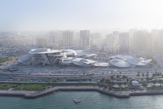 New pictures reveal Qatar museum nearing completion