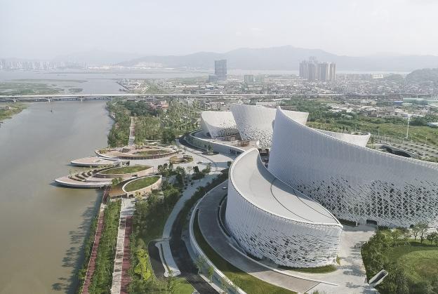 Jasmine blossom inspires Fuzhou Strait Culture and Art Centre design