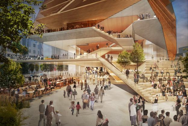 Concept unveiled for £288m London concert hall