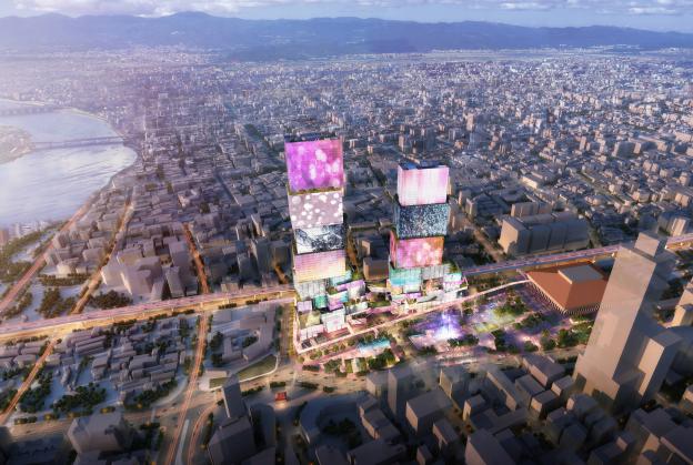 Towers to establish a 'Times Square for Taipei'