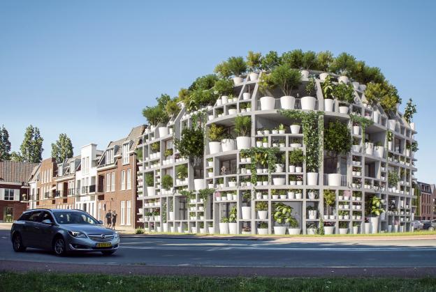 MVRDV and Van Boven create plant-covered villa