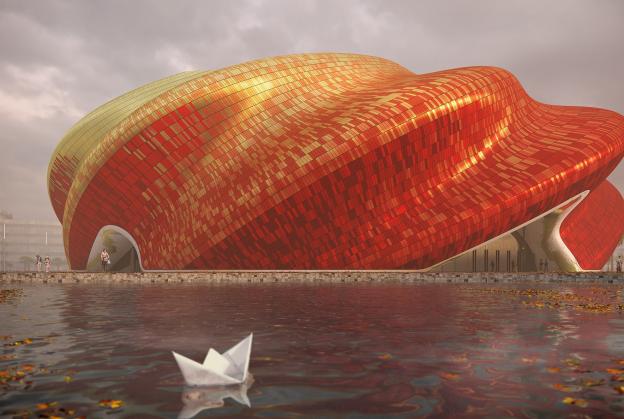 Steven Chilton Architects reveal visuals for Guangzhou Yue Show Theatre