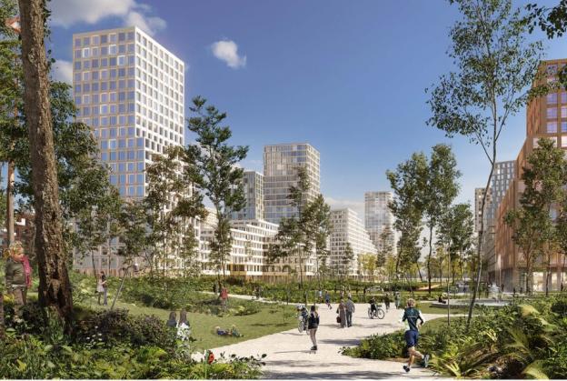 KCAP create masterplan for 1.5m sqm Moskva River district