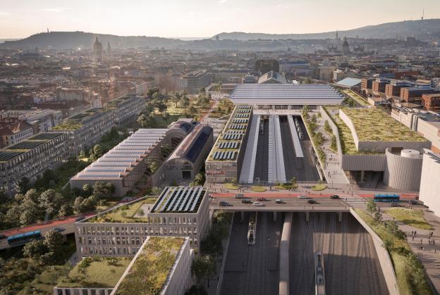 Grimshaw wins contest for Budapest station redevelopment