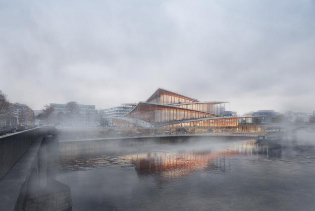 Designs unveiled for national concert hall in Prague