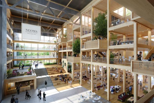 Henning Larsen design chosen for new business school in Reims