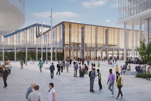 New £200m Belfast transport hub on track for completion in 2025