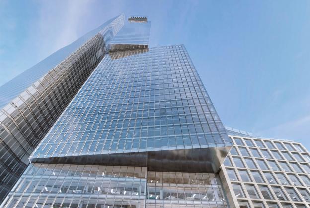 8 Bishopsgate nears completion in London