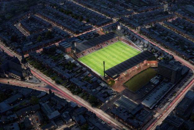Planning application submitted for Dublin stadium development