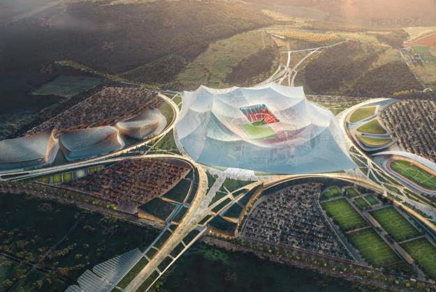 First images revealed for ‘world’s largest football stadium’