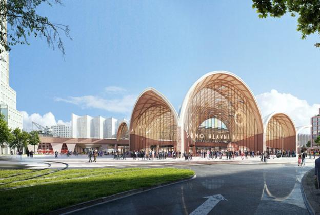 Designs on display for Brno main station