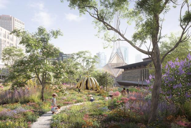 New designs released for urban garden in Melbourne