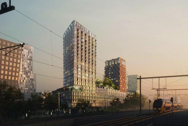 Landmark development 'The Pulse' completed in Amsterdam