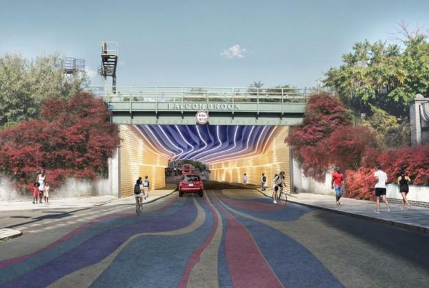 Shortlist selected for Falcon Road Bridge public realm upgrade