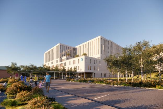 Concept revealed for new hospital campus in Albury, NSW