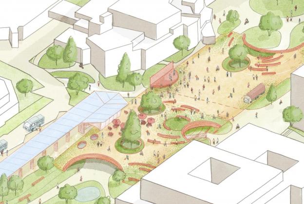 Henning Larsen win contest for new University of Konstanz mobility hub