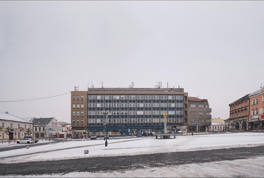 Prerov Town Hall before its transformation