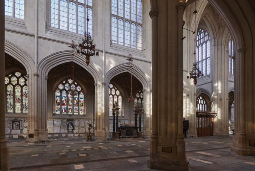 Bath Abbey Footprint Project by FCBStudios, Pic: James Newton