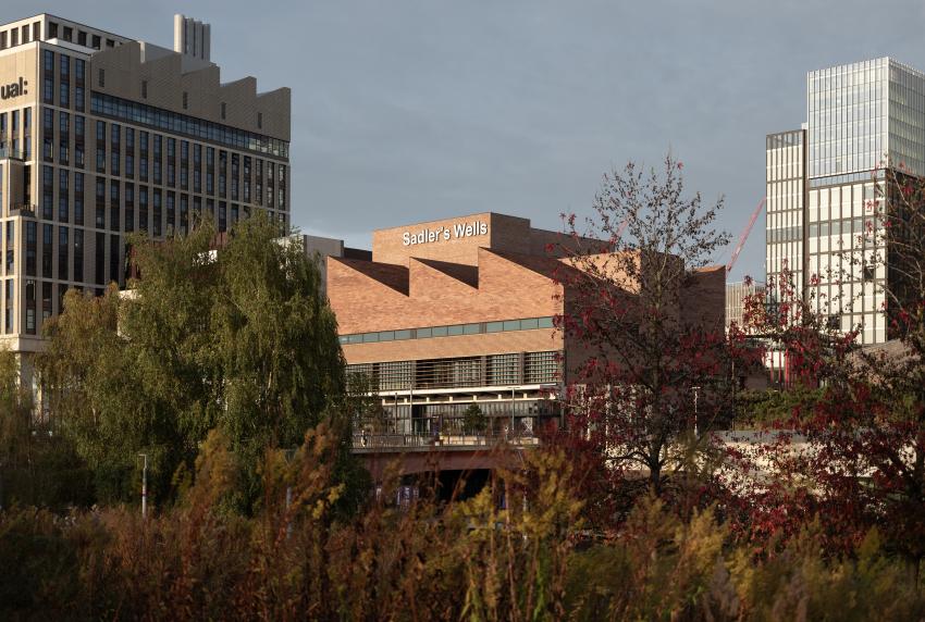 Sadler's Wells East by O'Donnell + Tuomey. Pic: Peter Molloy