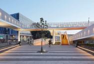 Newport Active Travel Bridge by Grimshaw