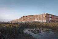 Bestseller Logistics Center West by Henning Larsen. Pic: Aesthetica Studio